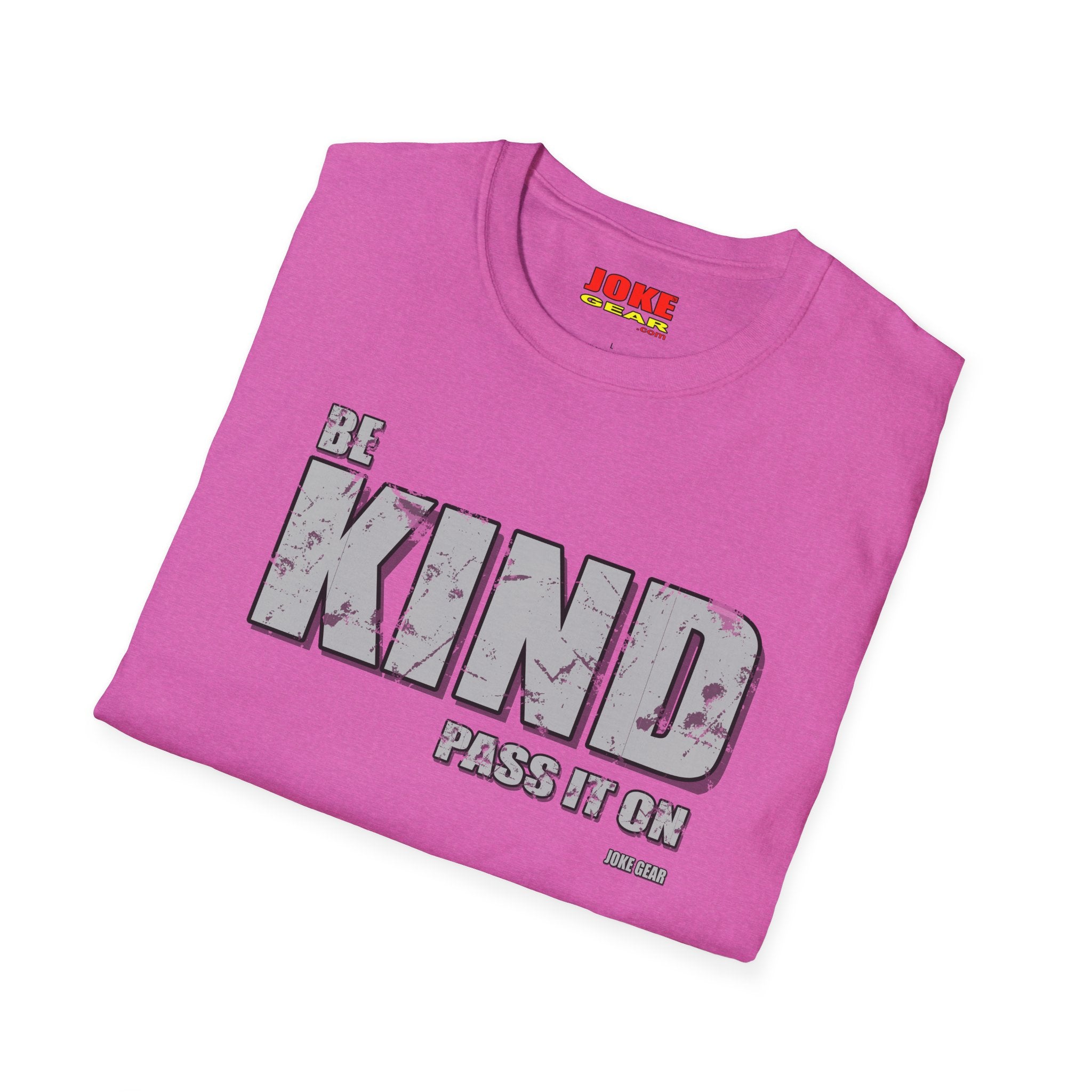 BE KIND T-Shirt — (BE KIND: Pass It On) Inspirational Youth Tee