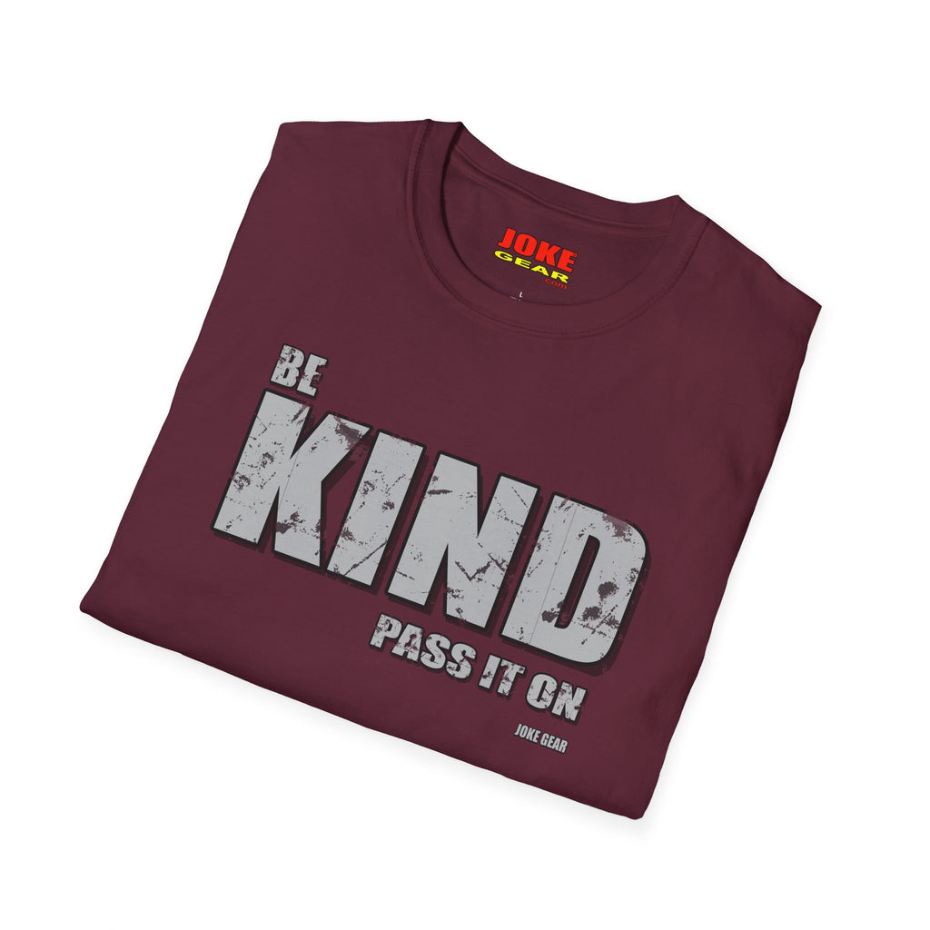 BE KIND T-Shirt — (BE KIND: Pass It On) Inspirational Youth Tee