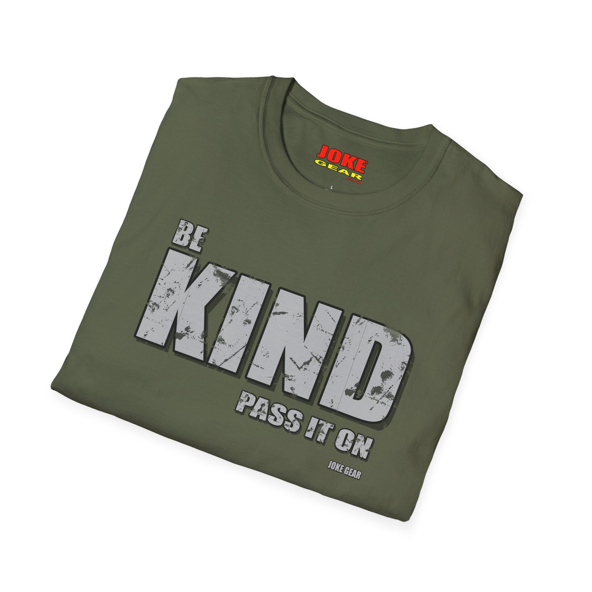 BE KIND T-Shirt — (BE KIND: Pass It On) Inspirational Youth Tee