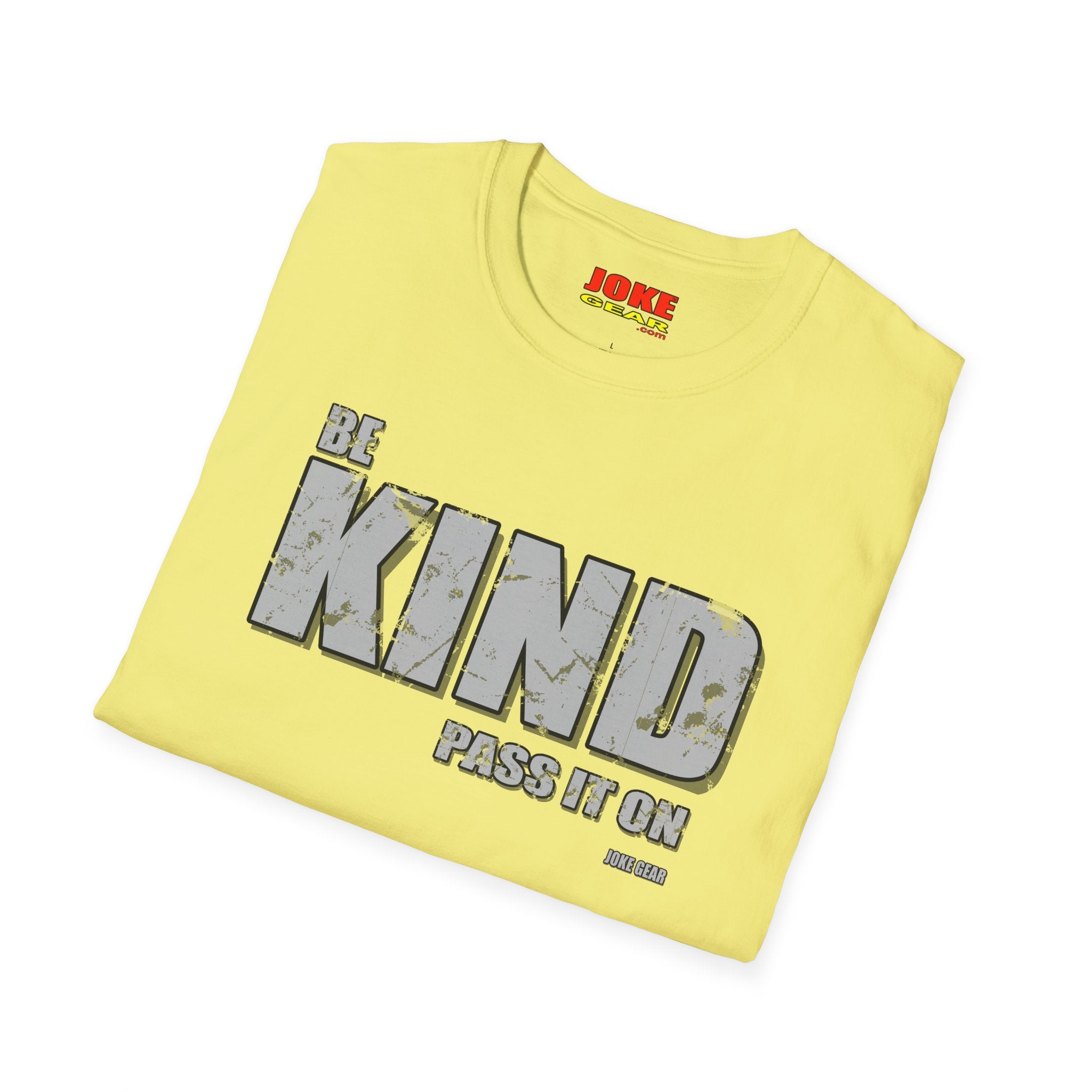BE KIND T-Shirt — (BE KIND: Pass It On) Inspirational Youth Tee
