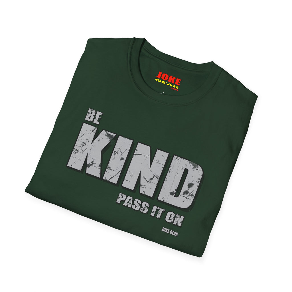 BE KIND T-Shirt — (BE KIND: Pass It On) Inspirational Youth Tee